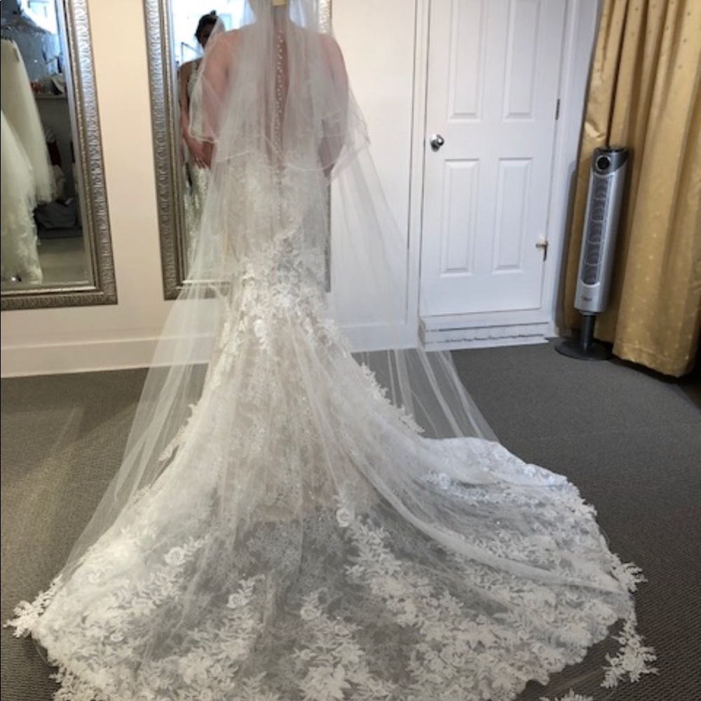NWT Cathedral Wedding Veil